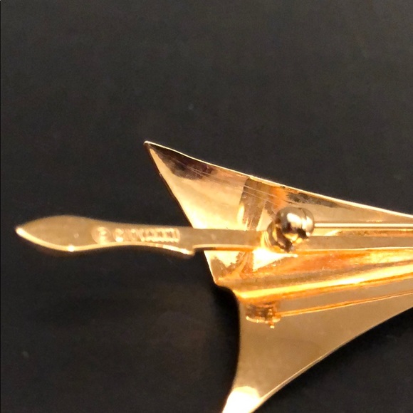 VINTAGE GOLDTONE GIOVANNI XMAS TREE PIN - Picture 7 of 16